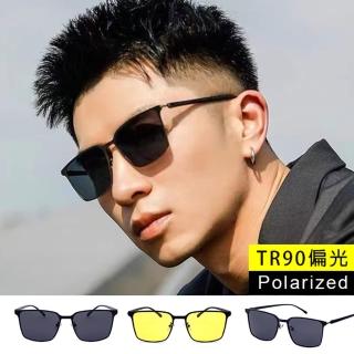 【SUNS】薄鋼偏光太陽眼鏡 TR90中性駕駛 Polarized墨鏡 男女適用超彈性(超輕量15g/防眩光/遮陽/抗UV400)