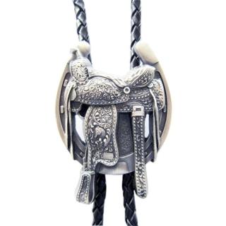 【米蘭精品】現貨+預購 Bolo tie波洛領帶(西部牛仔馬鞍蹄鐵美式領帶男配件74gx50)
