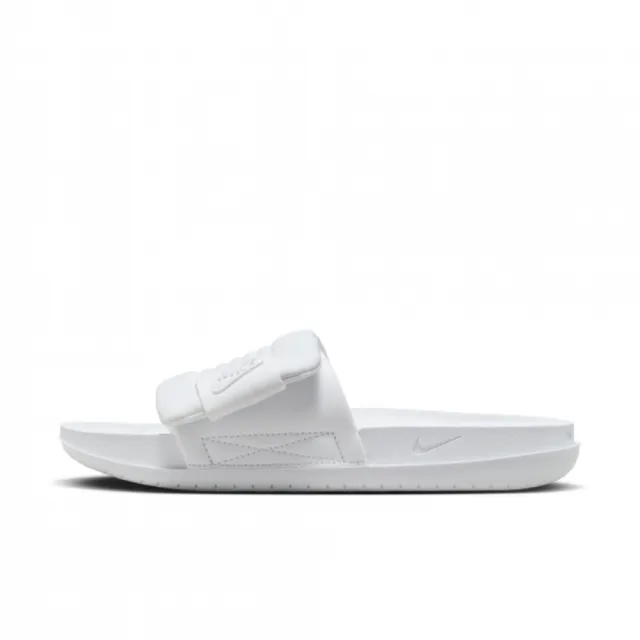 【NIKE 耐吉】拖鞋 男鞋 運動 OFFCOURT ADJUST SLIDE 黑白 DQ9624-100(3A5037)