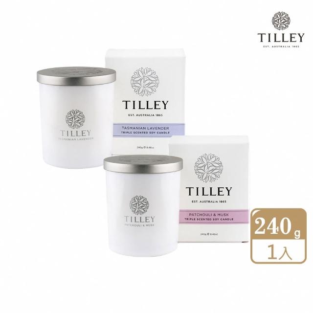 【Tilley 皇家特莉】澳洲原裝微醺大豆香氛蠟燭(共多款可選)