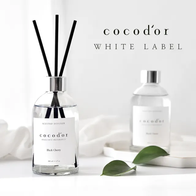 【cocodor】WHITE LABEL擴香瓶200ml(2入組/原廠直營)