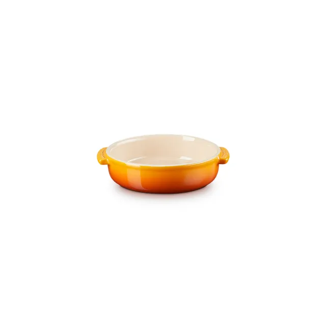 【Le Creuset】瓷器西班牙小菜盤14cm(珊瑚橘)