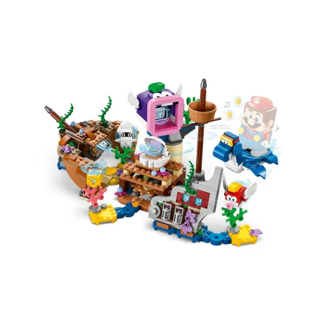 【LEGO 樂高】超級瑪利歐系列 71432 海龍王的沉船探險(Super Mario 任天堂)