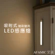 【AFAMIC 艾法】2入組-23+40公分USB充電磁吸式無線超薄LED感應燈(感應燈 夜燈 LED 磁吸式 桌燈)