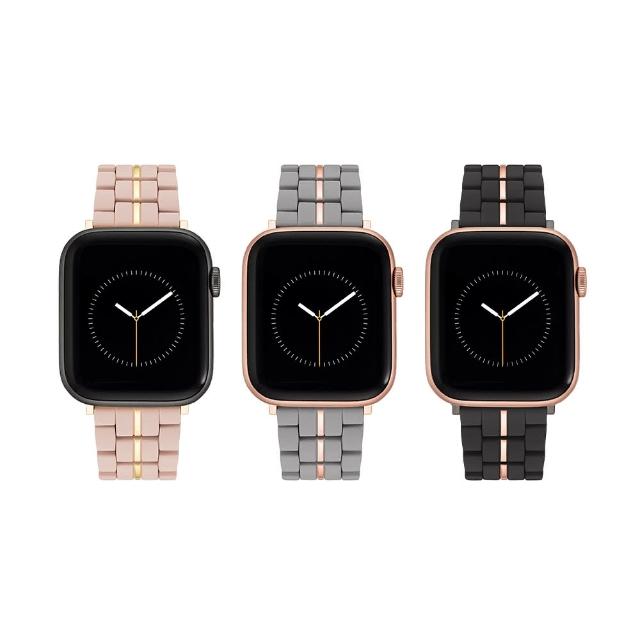 【NINE WEST】Apple watch 時尚拼接蘋果錶帶(Series 1/2/3/4/5/6/7/8/SE/Ultra/Ultra 2 全系列適用)