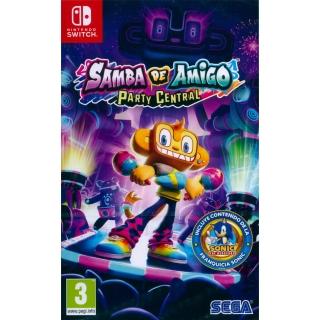 【Nintendo 任天堂】NS Switch 歡樂森巴：歡樂搖搖派對 SAMBA DE AMIGO PARTY CENTRAL(中英日文歐版)