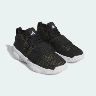 【adidas 愛迪達】籃球鞋 Dame 8 EXTPLY 黑 白 男鞋 Lillard 里拉得 包覆 緩震 愛迪達(IG8084)