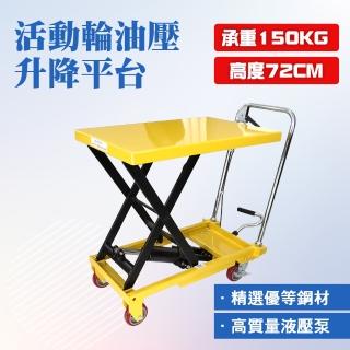 【BRANDY】升降臺車 升降推車 油壓平臺車 平臺頂高升降推車 3-P15072(油壓平臺車 升降平臺車 手推車)