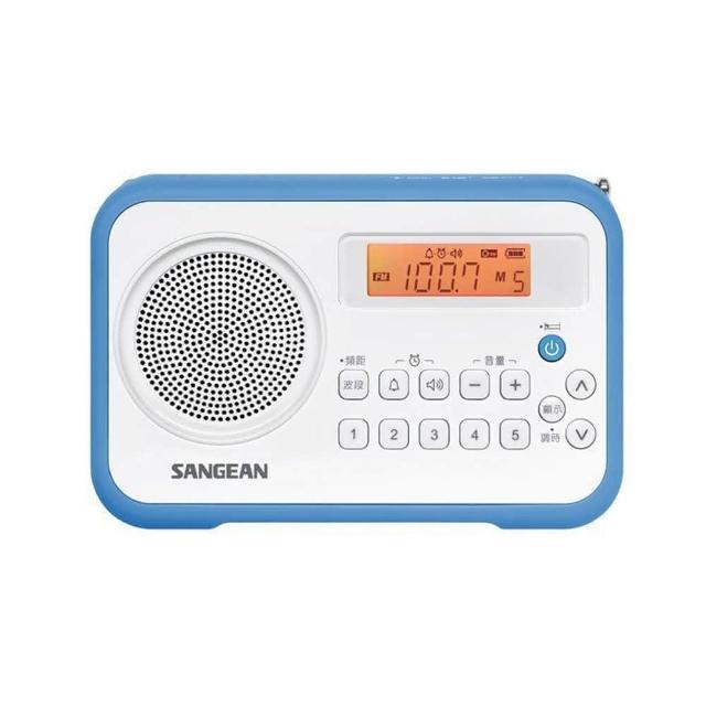 【SANGEAN 山進】數位式時鐘收音機(PRD30)