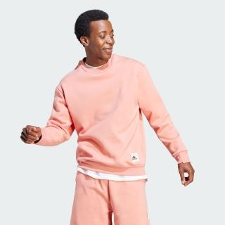 【adidas官方旗艦】長袖上衣 大學T 抓絨 男(IM0490)