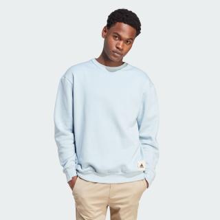 【adidas官方旗艦】長袖上衣 大學T 抓絨 男(IM0489)