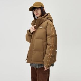 【巴黎精品】現貨+預購 真羽絨90%白鴨絨羽絨外套羽絨衣夾克(保暖短版連帽百搭休閒男女外套3色a1dj60)