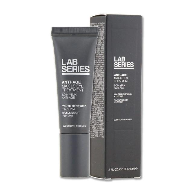 LAB Series 雅男士 鈦金能量緊緻眼霜，專為成人設計，適用於臉部眼部，具備抗皺、保濕與拉提功效，高濃度精華成分有效改善細紋與鬆垮肌膚，提升眼部緊緻度與年輕感。此為補充瓶，需搭配原裝瓶使用，提供持續精緻護理。