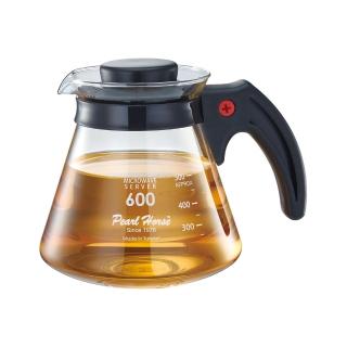 【生活King】寶馬牌膠柄耐熱玻璃壺/泡茶壺/咖啡壺(600ml)