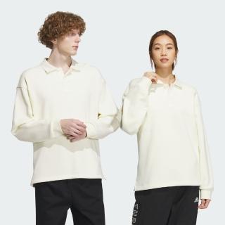 【adidas 愛迪達】上衣 男款 女款 長袖上衣 POLO衫 運動 亞規 ST FL LS POLO 白 IT3973