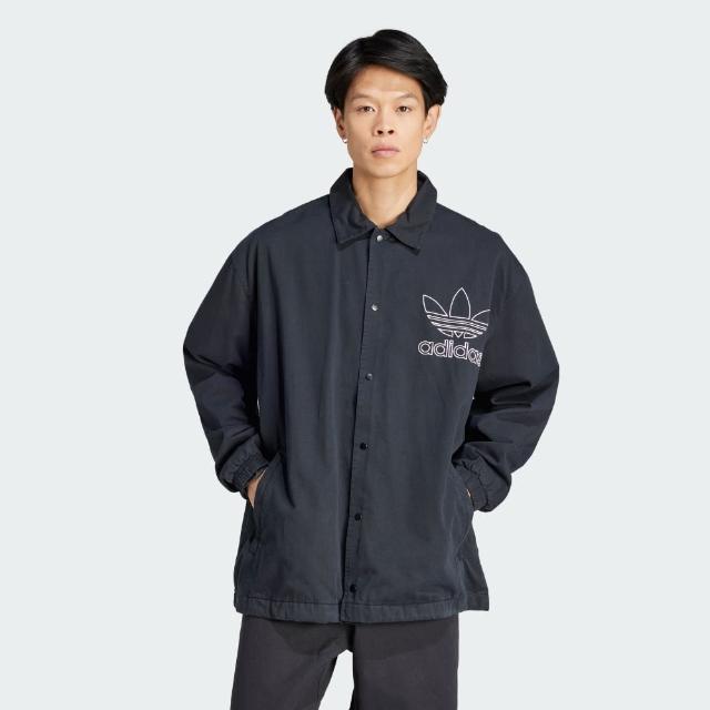 【adidas 愛迪達】外套 男款 運動外套 三葉草 亞規 OUTL TREF JKT 黑 IU2371