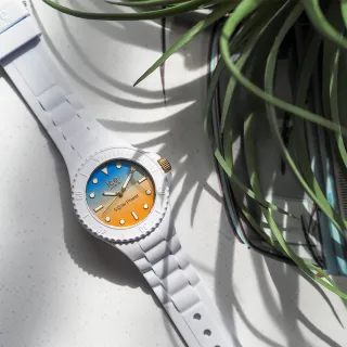 【Ice-Watch】Generation Solar世代系列 地平線夕陽漸層 光動能太陽能三針腕錶 020391