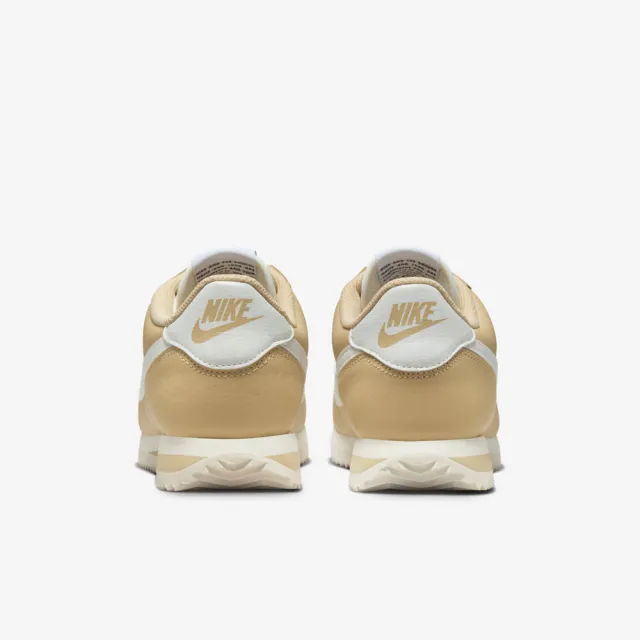 NIKE 耐吉】W Cortez 女休閒鞋運動經典復古阿甘鞋奶油中底皮革穿搭奶茶