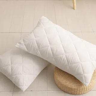 【這個好窩】台灣製 防潑水鋪棉保潔枕套(一組2入)