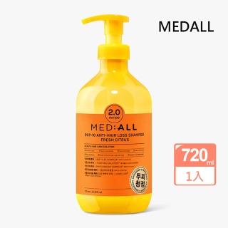 【MED:ALL】RCP-10 Anti Hair Loss 頭皮清潔洗髮露-新鮮柑橘720ml(韓國洗髮露 頭皮去角質 清洗 洗髮)