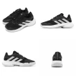 【adidas 愛迪達】網球鞋 CourtJam Control W 女鞋 黑 白 緩震 輕量 支撐 訓練 運動鞋 愛迪達(ID1545)