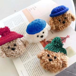 【樂邁家居】AirPods 3毛絨小狗 保護套(多款可選 可愛小狗)