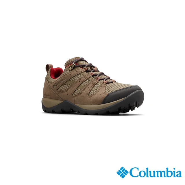 【Columbia 哥倫比亞官方旗艦】女款-REDMOND™Omni-Tech防水登山鞋-棕色(UBL08340BN/HF)
