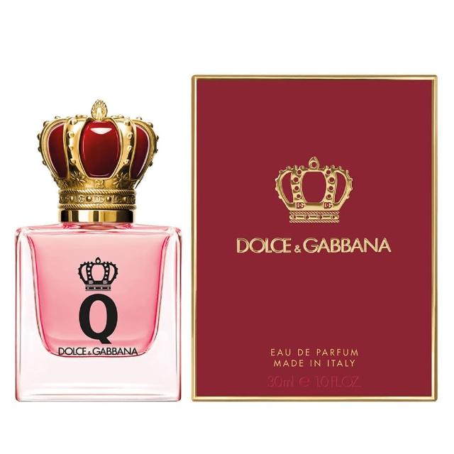 【DOLCE&GABBANA 杜嘉班納】D&G Q女王悸動女性淡香精30ml(專櫃公司貨)