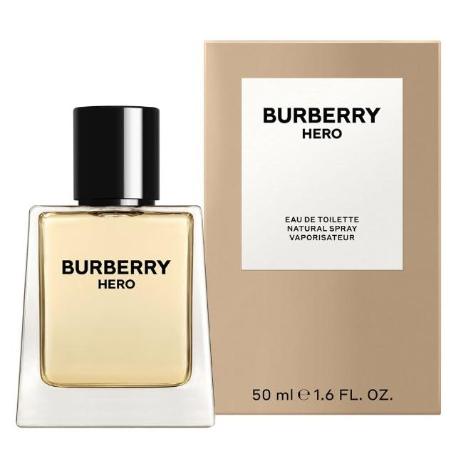 【BURBERRY 巴寶莉】HERO英雄神話男性淡香水 50ml(專櫃公司貨)