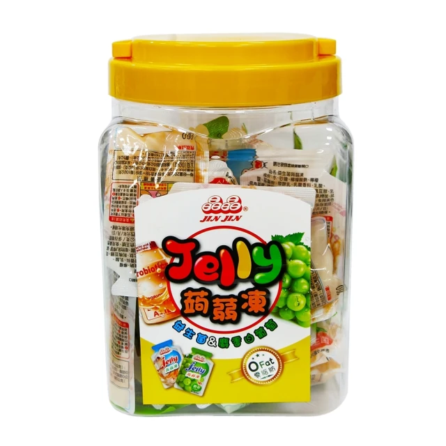 【晶晶】Jelly蒟蒻凍-益生菌&麝香白葡萄(1000g/桶   #)