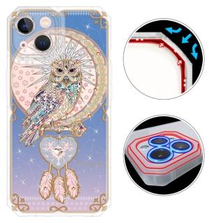 【KnowStar】iPhone 系列 貓瞳盾鏡頭增高全包覆彩鑽防摔手機殼-守護者(i15ProMax/i15Plus/i14ProMax/i13)