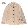 【BURBERRY 巴寶莉】菱格紋棉質輕型外套(多色)