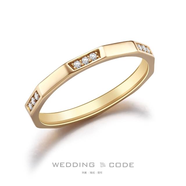 【WEDDING CODE】14K金 7分鑽石女戒 3441玫(天然鑽石 母親節 現貨)