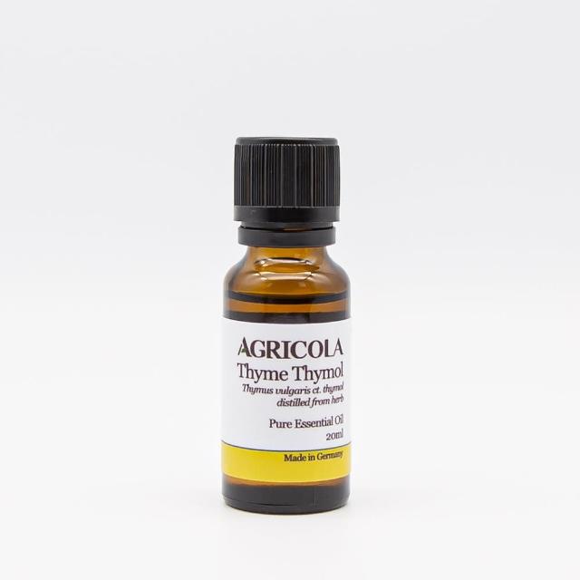 【AGRICOLA 植物者】百里酚百里香精油20ml(德國原裝進口 純植物萃取天然擴香)