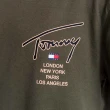 【Tommy Hilfiger】JEANS 男版 前小後大 膠印草寫國旗LOGO 短袖 短T T恤 短袖上衣 現貨 美國代購(平輸品)