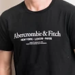 【Abercrombie & Fitch】A&F 男版 一排文字 經典LOGO 短袖 上衣 T恤 現貨(美國代購 秋冬新品)