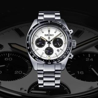 【SEIKO 精工】熊貓 Prospex 太陽能三眼計時手錶 禮物 送禮 推薦(SSC813P1/V192-0AF0S)