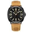 【Timberland】天柏嵐  BAILARD系列 野營征服腕錶 黑x咖/43mm(TDWGB2201702)