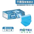 【MOTEX 摩戴舒】三高醫用口罩  天空藍(30片/盒)