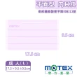 【MOTEX 摩戴舒】平面醫用口罩 大包裝 50片(夢幻紫)