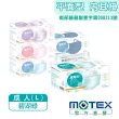 【MOTEX 摩戴舒】平面醫用口罩 大包裝 50片(雙鋼印 內耳掛 碧湖綠)