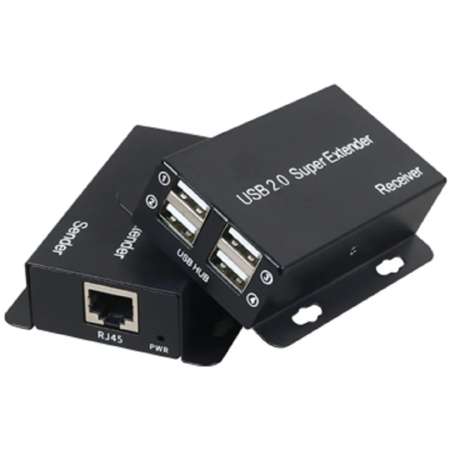 【伽利略】USB2.0 RJ-45 KM 延伸器 50米(U2RKME)