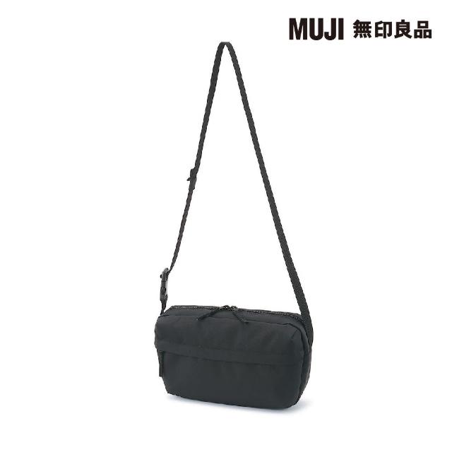 【MUJI 無印良品】撥水加工聚酯纖維肩背包(共3色)