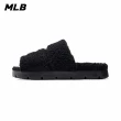 【MLB】Chunky雙帶拖鞋 FLEECE系列 紐約洋基隊(3ALPWSL36-兩色任選)