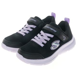 【SKECHERS】女童系列 WAVY LITES(303522LBLK)