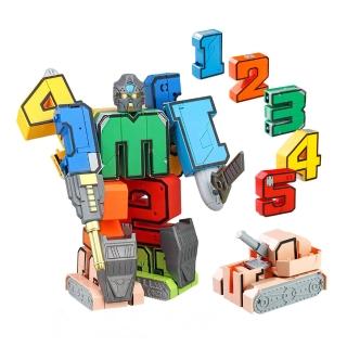 【888ezgo】10合3大數字變形機器人（數字0到9放大版）（78873）