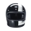 【Chief Helmet】HESTIA 側線 黑 全罩式 安全帽(樂高帽 玻纖帽 復古玻纖安全帽 素色樂高帽 全罩式安全帽)