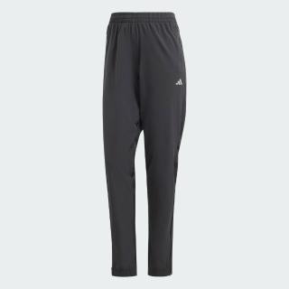 【adidas 愛迪達】運動長褲(IQ0918 女款運動褲 專業運動 訓練 吸濕排汗 慢跑 黑)