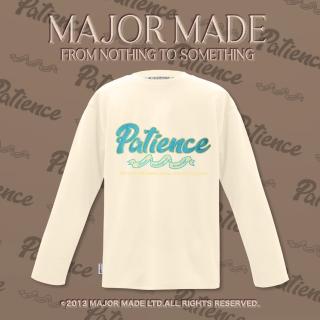 【MAJOR MADE】Patience小緞帶長TEE(#長袖上衣#T-shirt#薄長袖)