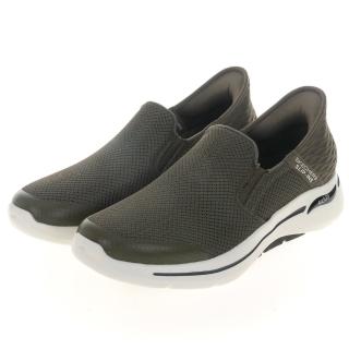【SKECHERS】男鞋 健走系列 瞬穿舒適科技 GO WALK ARCH FIT(216259OLV)
